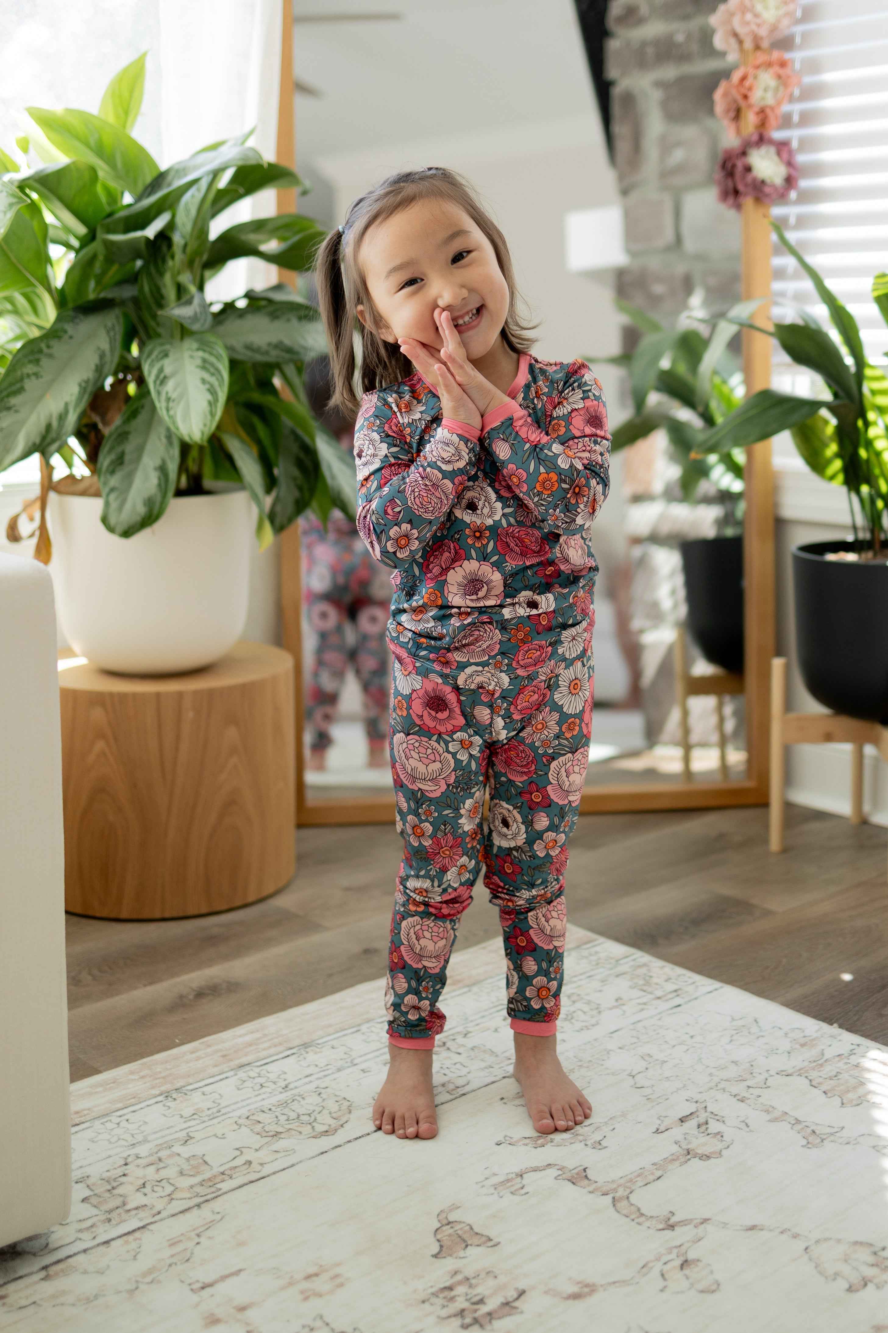 Blooming Grace 2pc Long Sleeve Pajamas