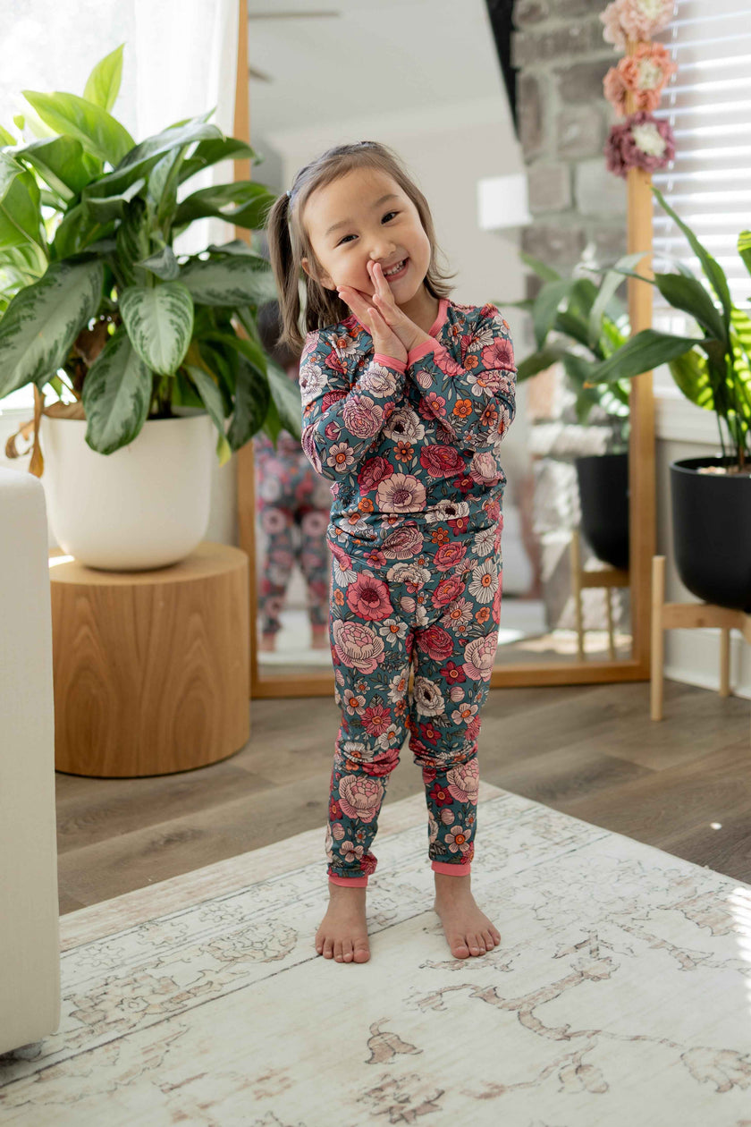 Blooming Grace 2pc Long Sleeve Pajamas