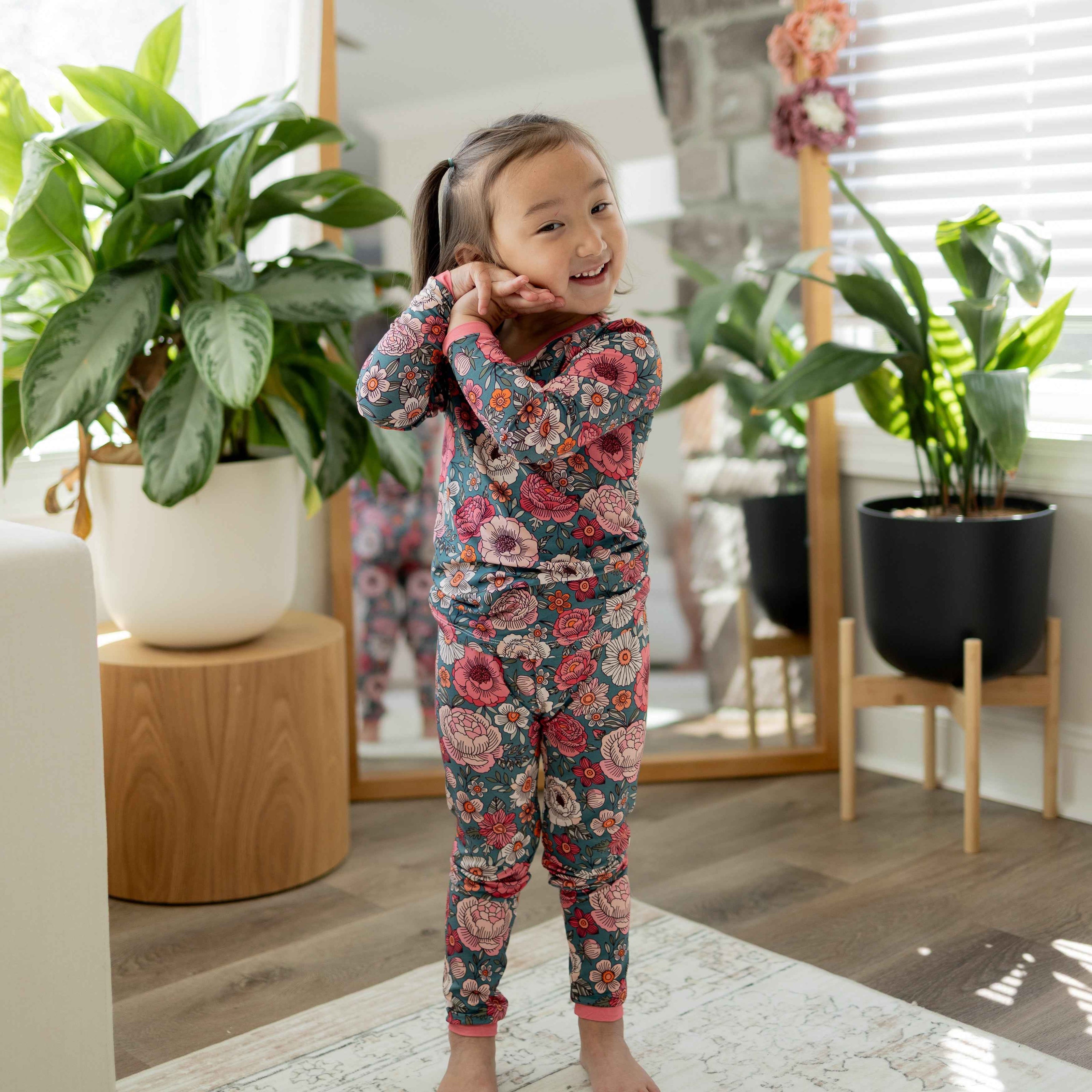 Blooming Grace 2pc Long Sleeve Pajamas