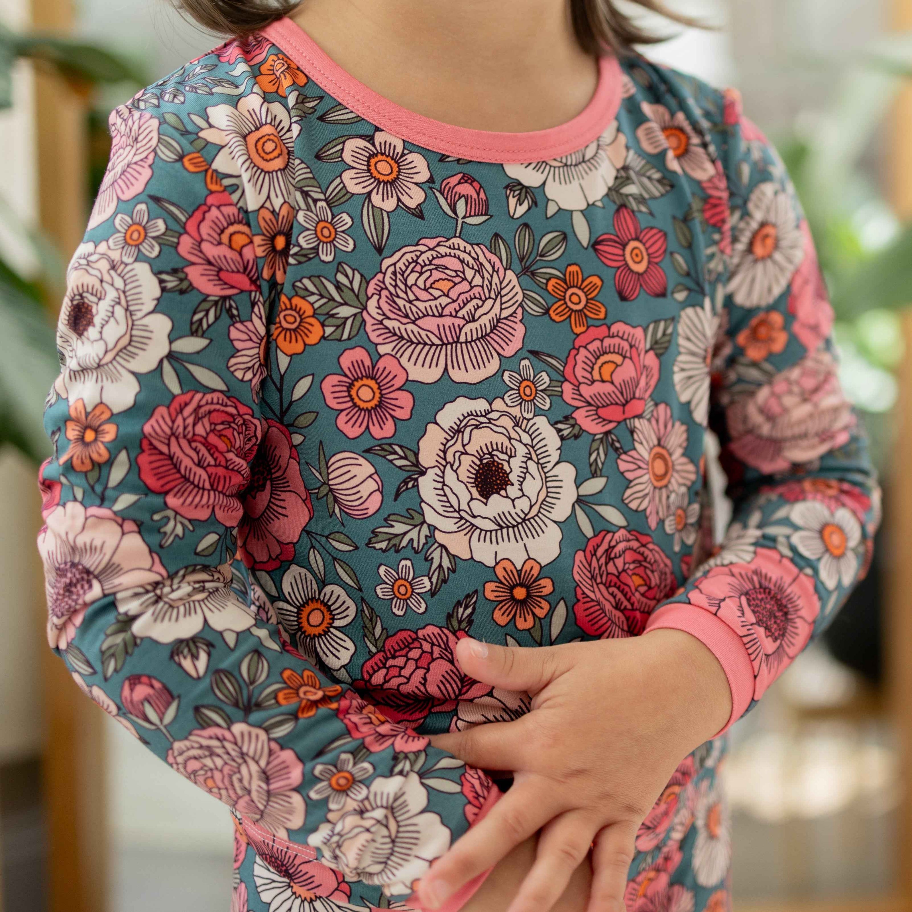 Blooming Grace 2pc Long Sleeve Pajamas