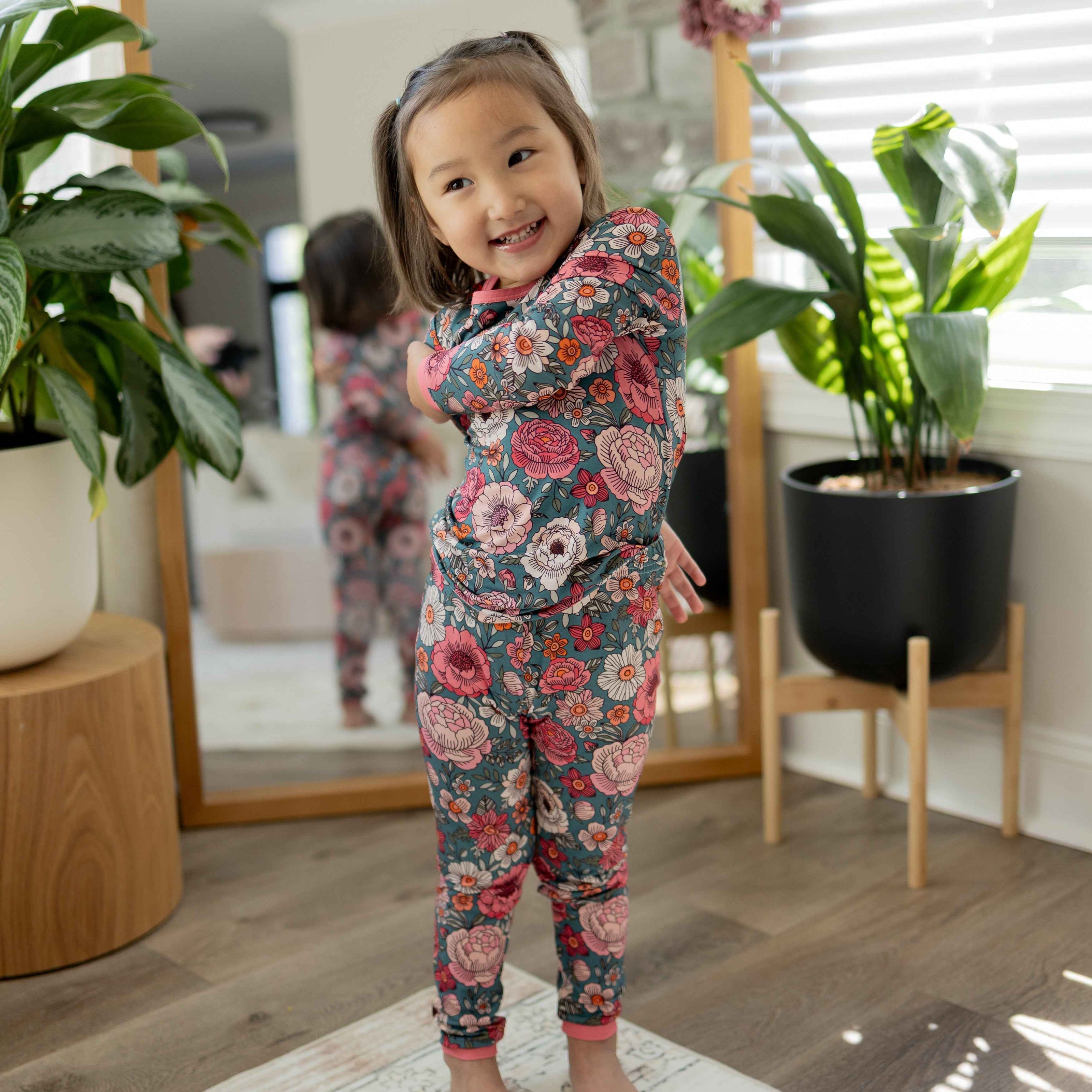 Blooming Grace 2pc Long Sleeve Pajamas
