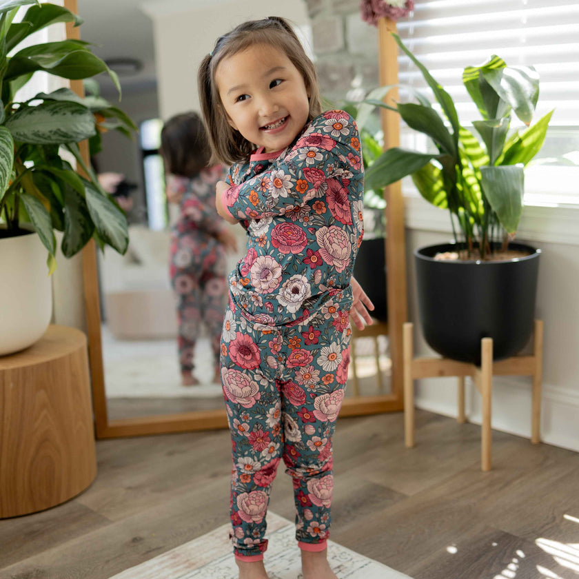 Blooming Grace 2pc Long Sleeve Pajamas