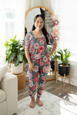 Blooming Grace Women's 2pc Jogger Pajamas