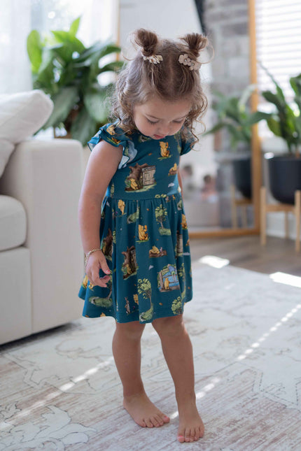 Hundred Acre Woods Flutter Twirl Dress w/ shorts