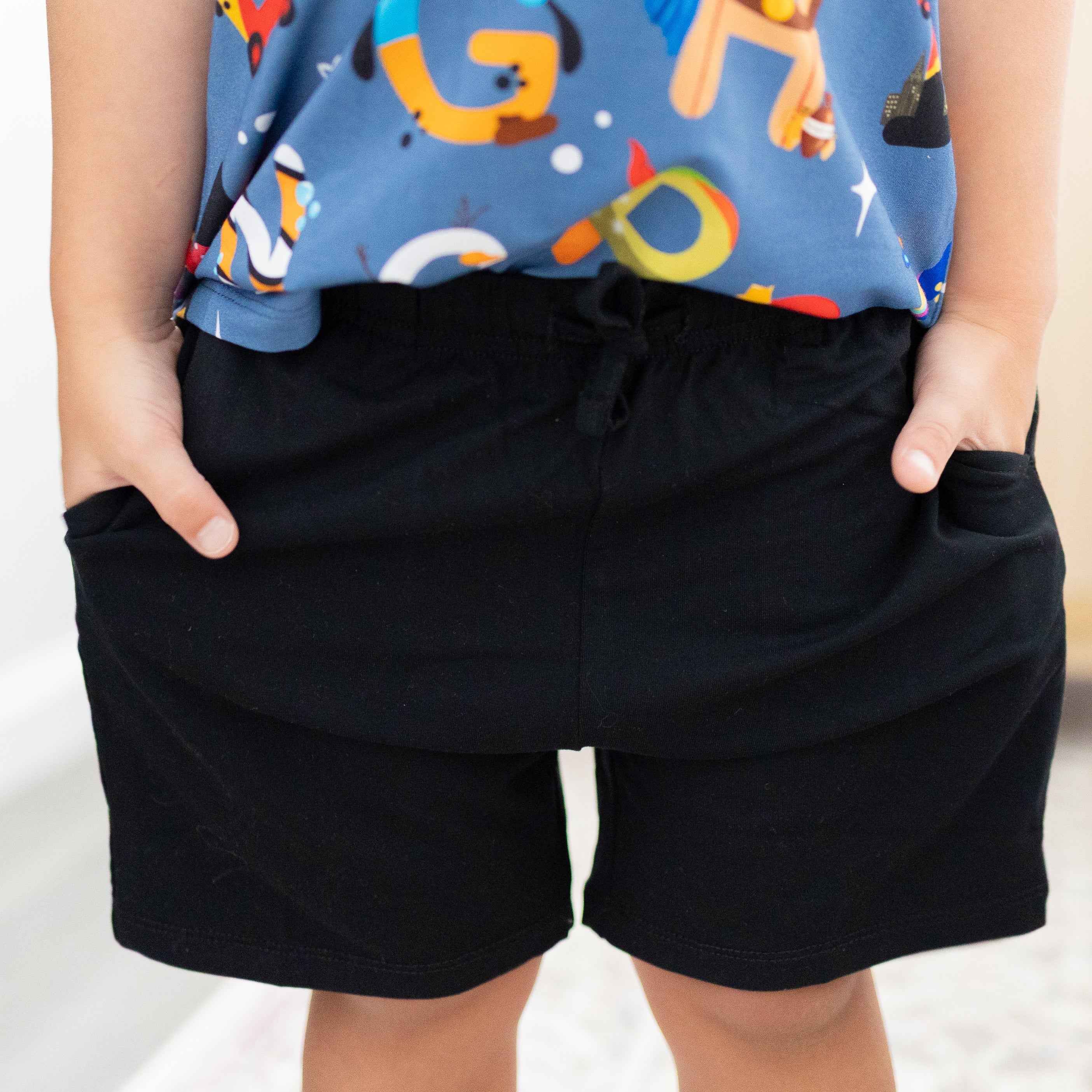 Toddler Black Daywear Shorts