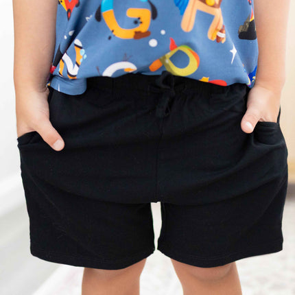Toddler Black Daywear Shorts