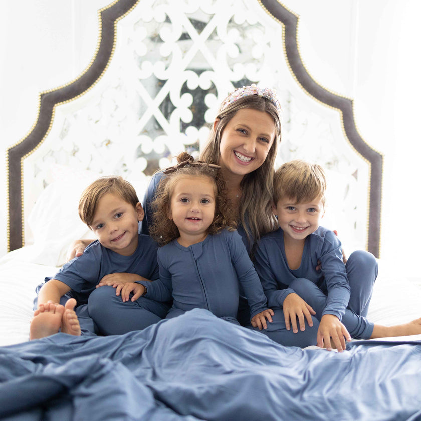 Steel 2pc Long Sleeve Pajamas