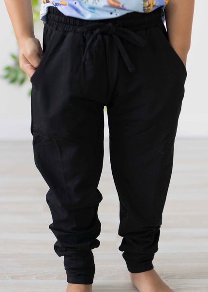 Toddler Black Jogger Pants
