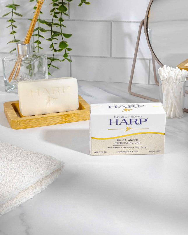 pH-Balanced Exfoliating Body Wash Bar