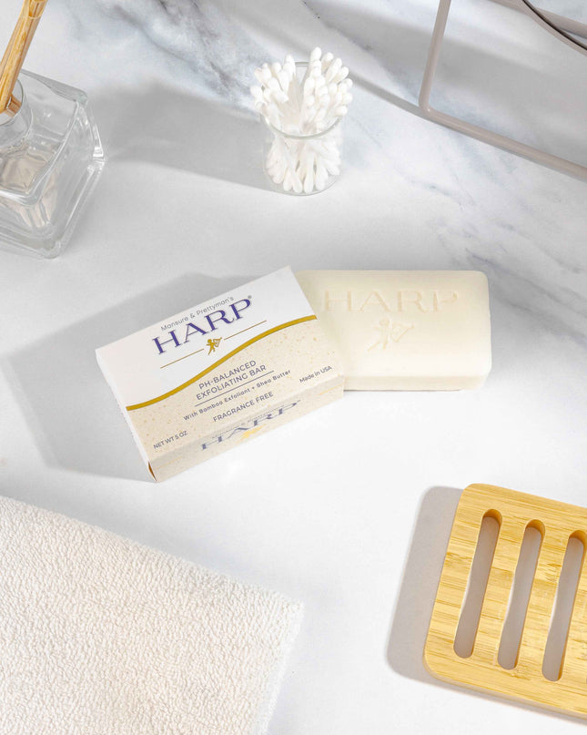 pH-Balanced Exfoliating Body Wash Bar