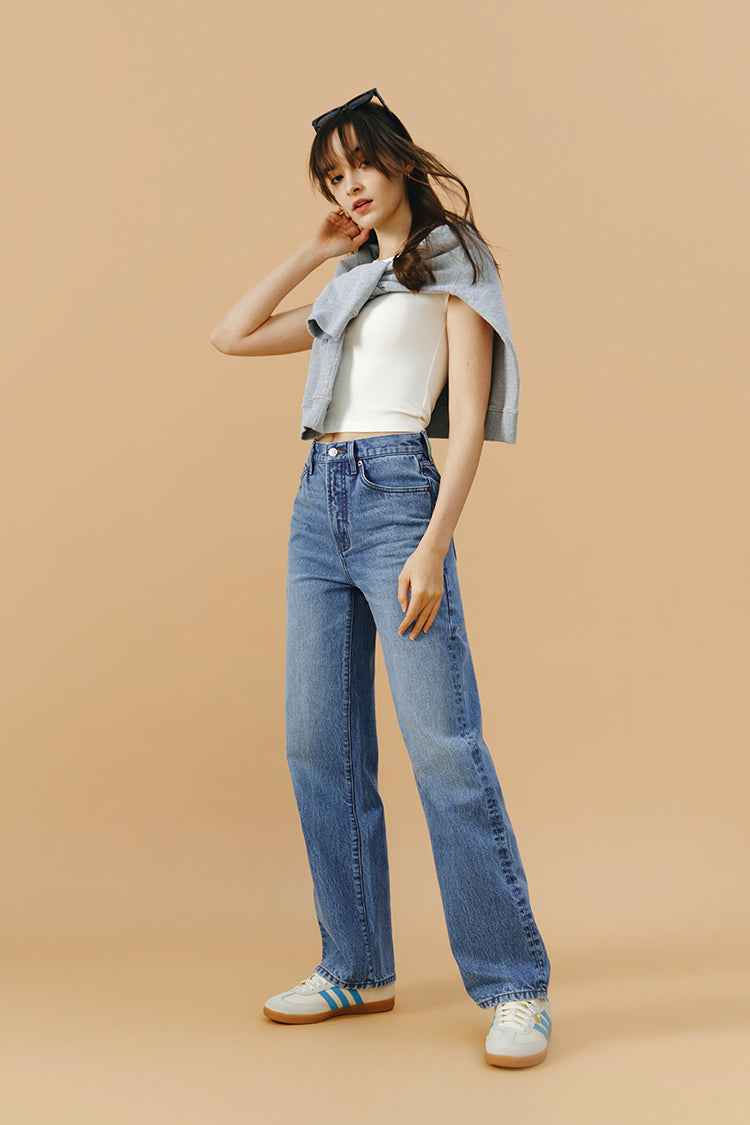 Brooklyn High Rise Jeans HJ001