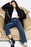 Manhattan High Rise Straight Ankle Jeans HJ160
