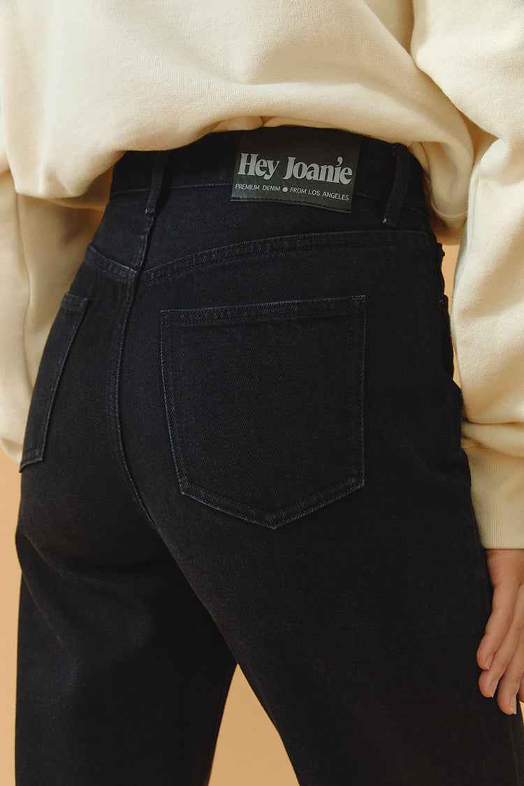Chelsea High Rise Straight Crop Jeans HJ005