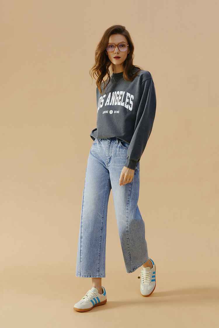 High-Line Curve Ankle Jeans HJ016