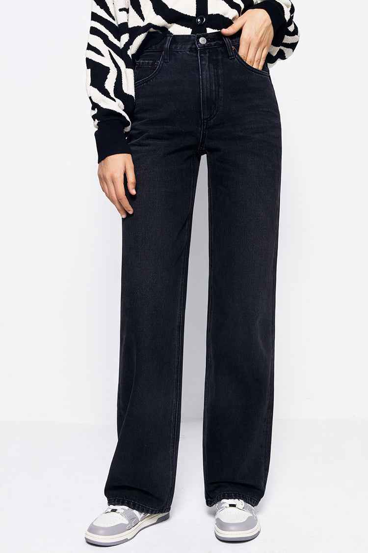 Coney Island Whitefish High Rise Wide Jeans HJ007
