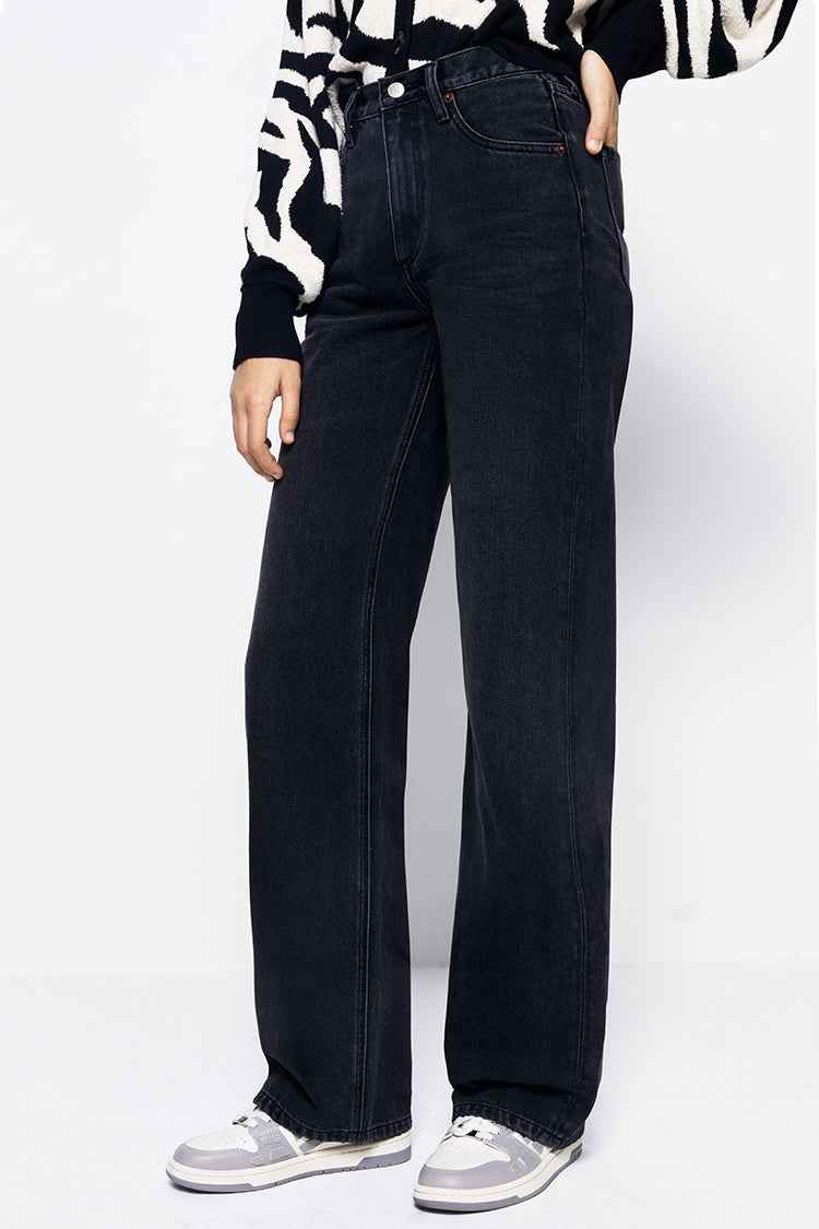 Coney Island Whitefish High Rise Wide Jeans HJ007