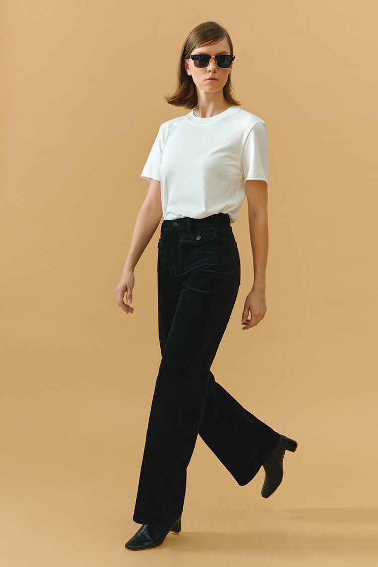 80'S Baggy Corduroy Pants HJ103