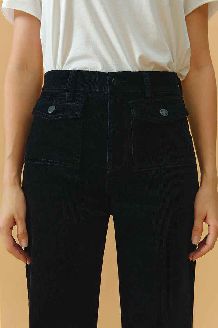 80'S Baggy Corduroy Pants HJ103