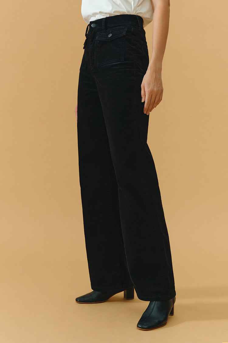 80'S Baggy Corduroy Pants HJ103