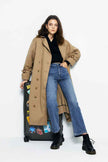 Activity Grrrl High Rise Kick Crop Jeans HJ017 [FINAL SALE]