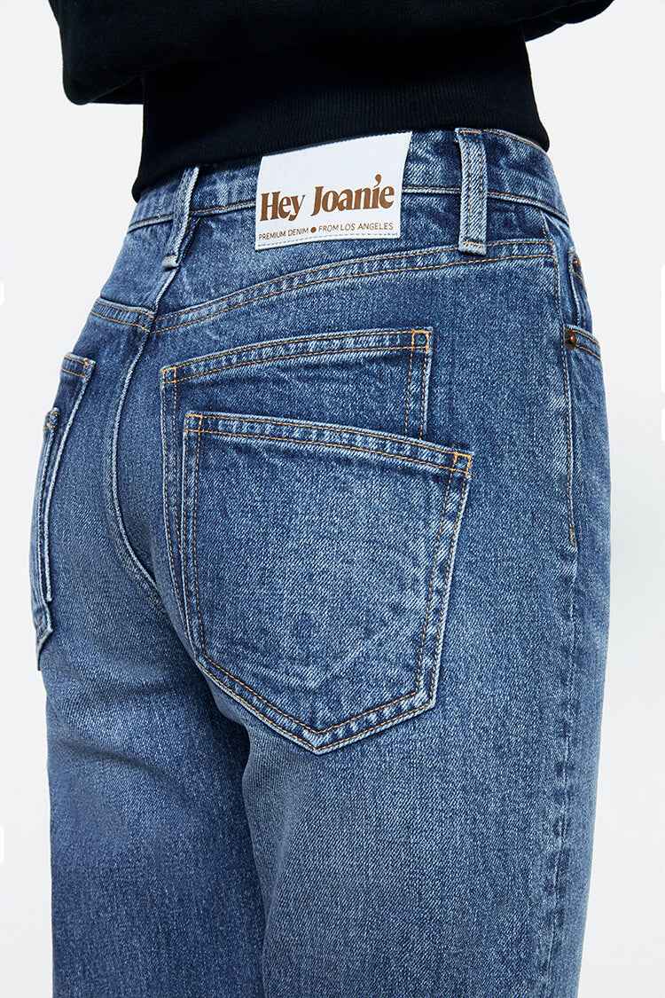 Activity Grrrl High Rise Kick Crop Jeans HJ017 [FINAL SALE]