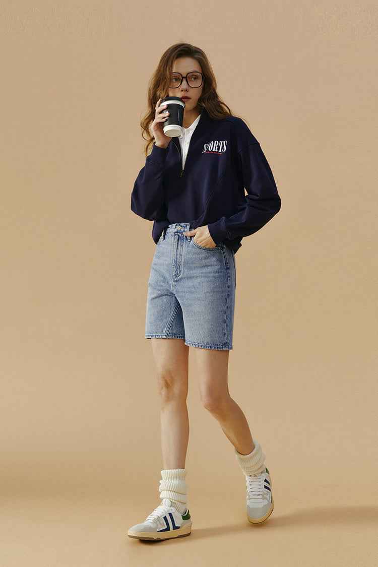 Angeles High Rise Shorts HJ030