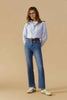 Chelsea High Rise Straight Crop Jeans HJ005