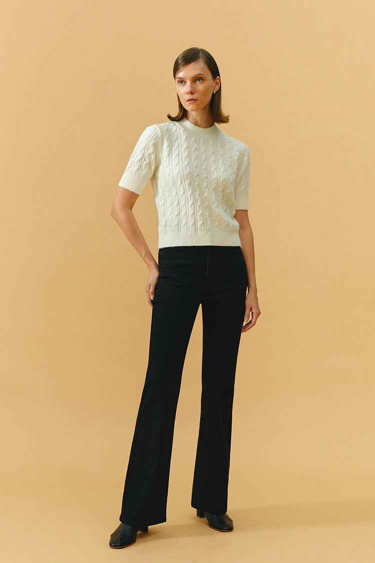 Barbara High Rise Bootcut Jeans HJ004