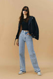 Coney Island Whitefish Tweed Wide Jeans HJ007 [FINAL SALE]