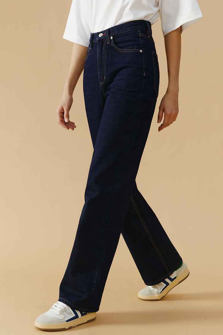 Coney Island Whitefish High Rise Wide Jeans HJ007