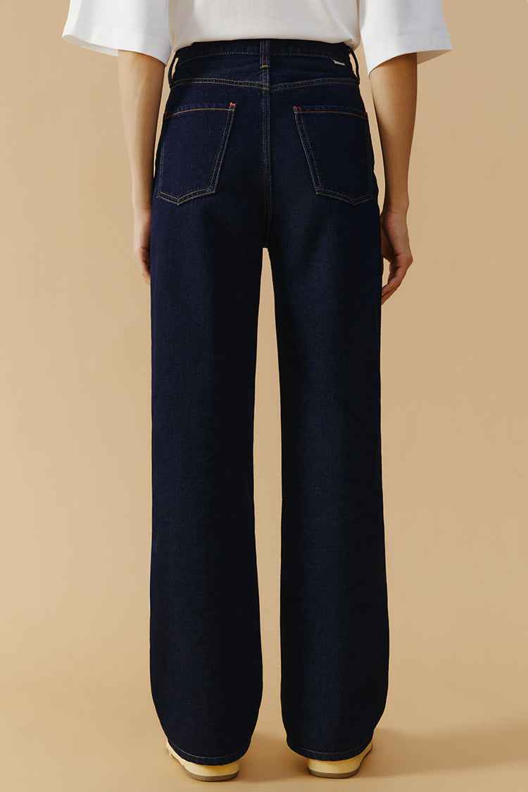 Coney Island Whitefish High Rise Wide Jeans HJ007