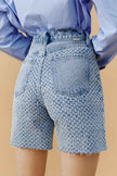 Venice Tweed High Rise Shorts HJ803 [FINAL SALE]