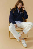Manhattan High Rise Straight Ankle Jeans HJ160