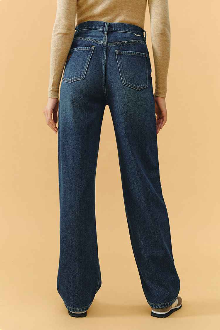Coney Island Whitefish High Rise Wide Jeans HJ007