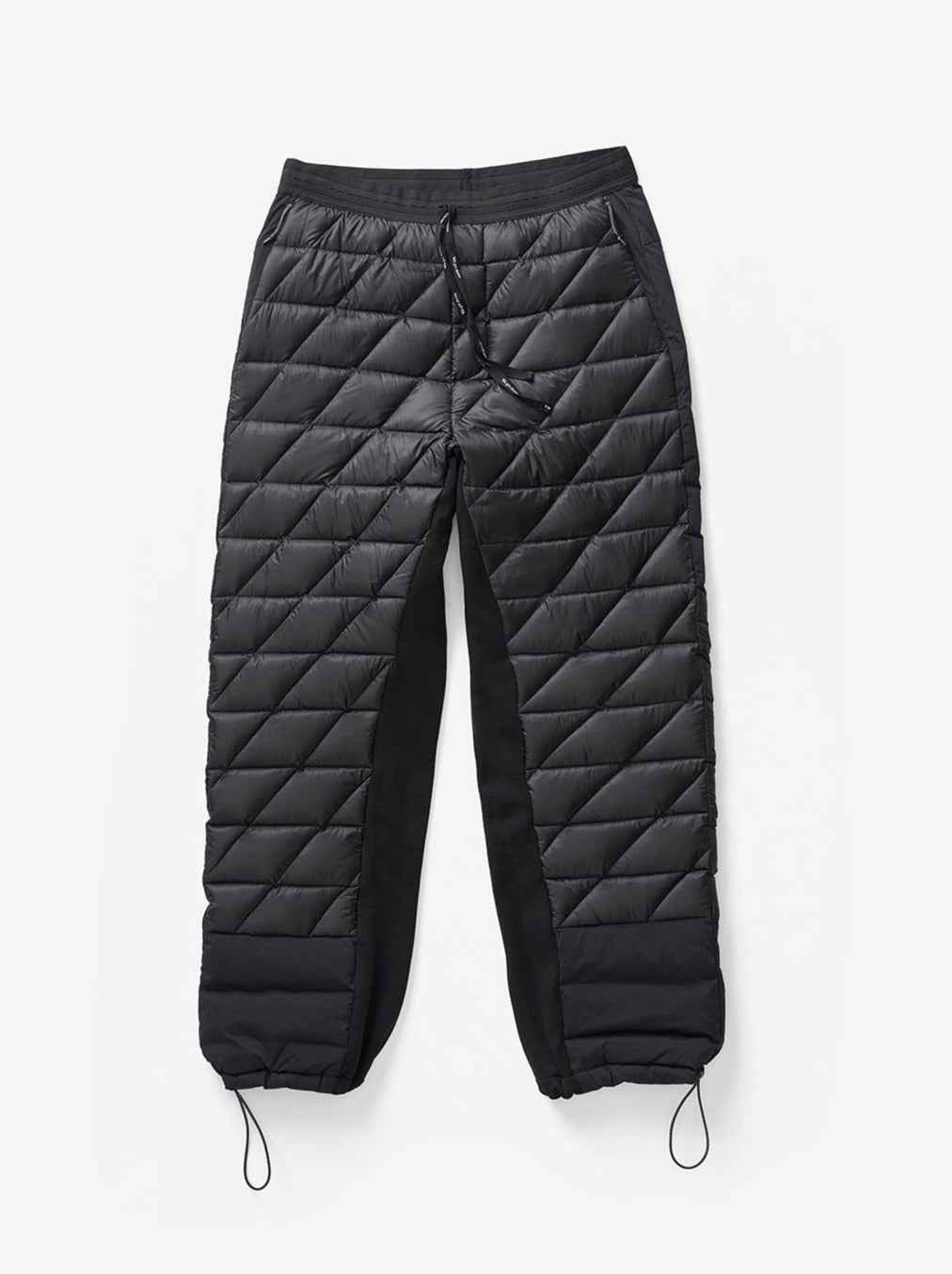 Hybrid Down Sweatpant - Black