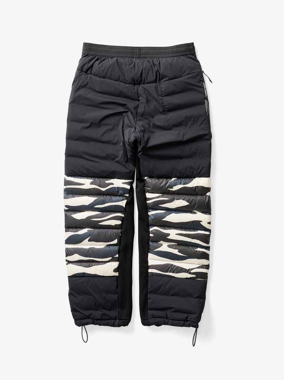 Hybrid Down Sweatpant - Zebra