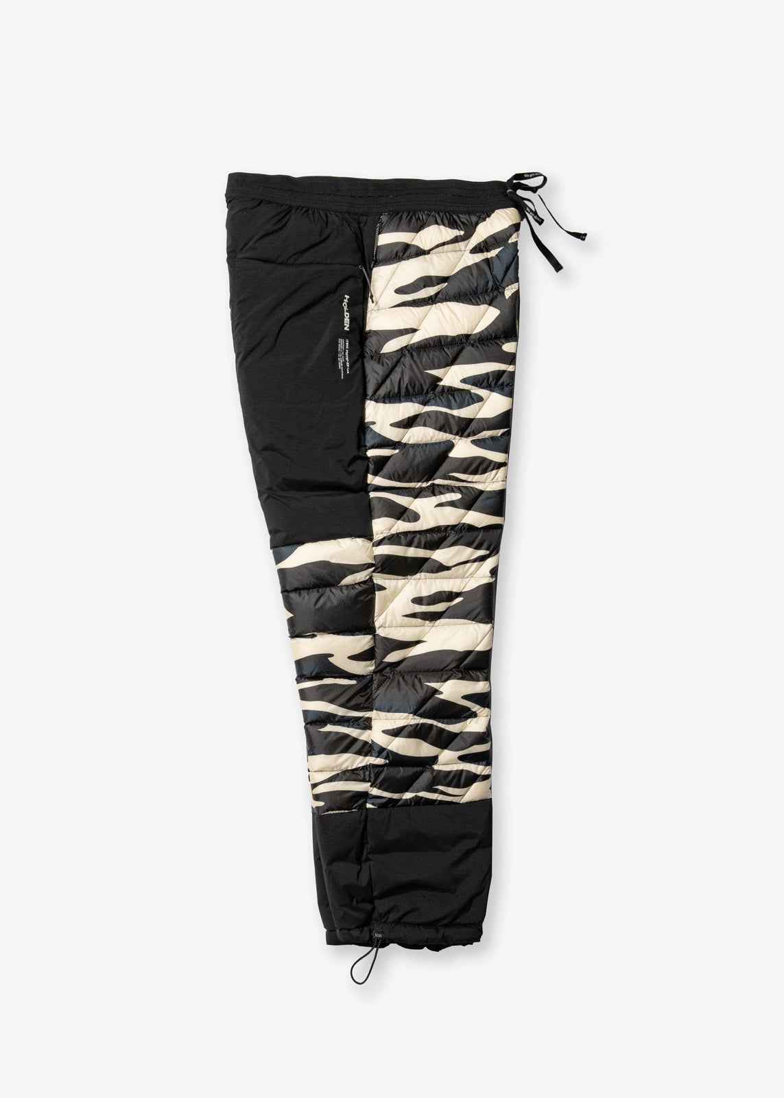 Hybrid Down Sweatpant - Zebra