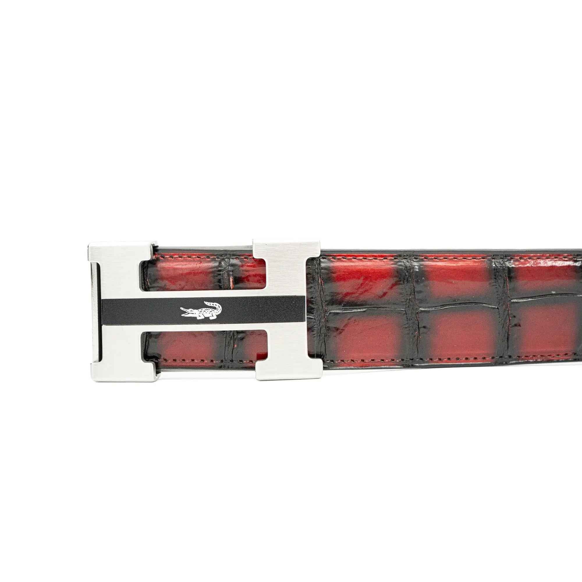 Handcrafted Alligator Leather Belts DVG101