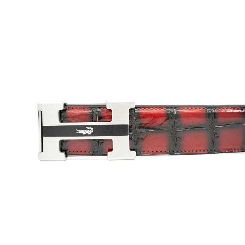 Handcrafted Alligator Leather Belts DVG101