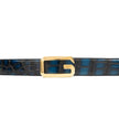 Handcrafted Alligator Leather Belts DVG12