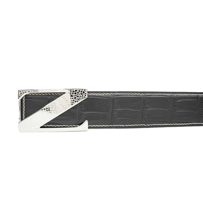 Handcrafted Alligator Leather Belts DVG128