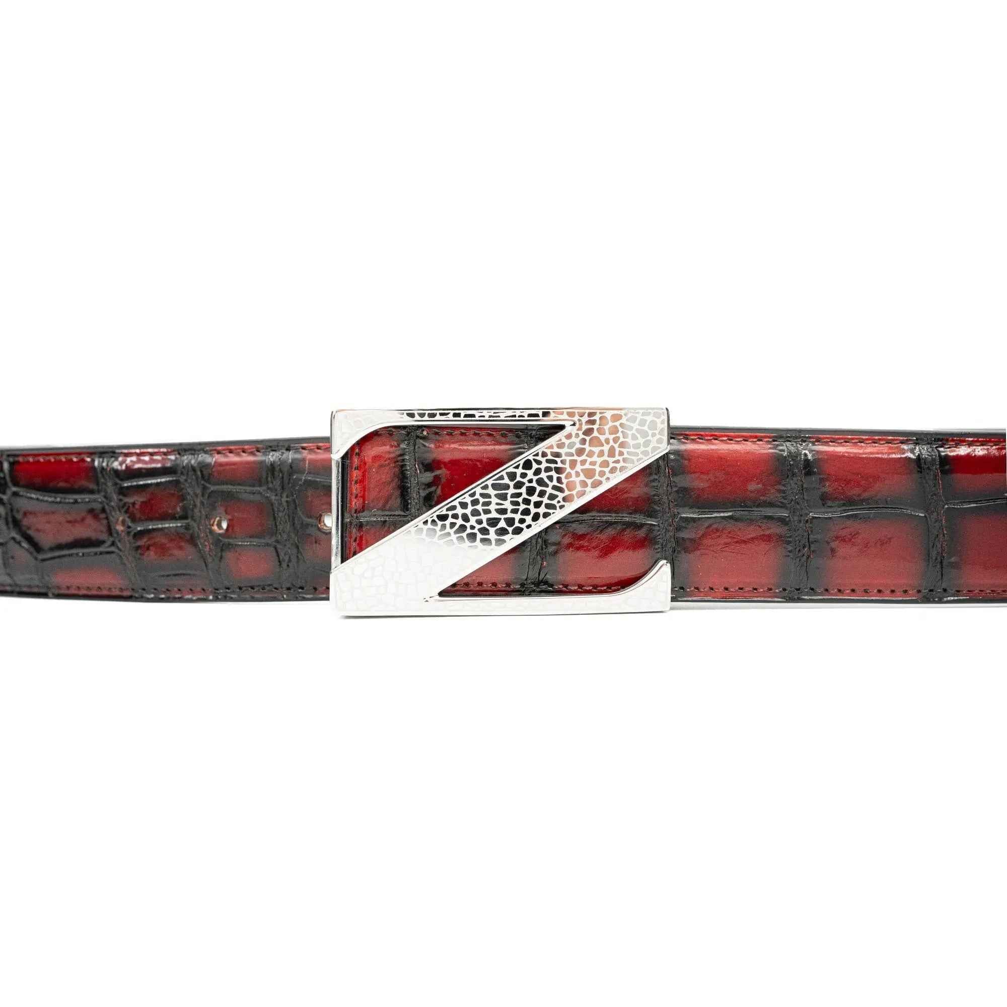 Handcrafted Alligator Leather Belts DVG134