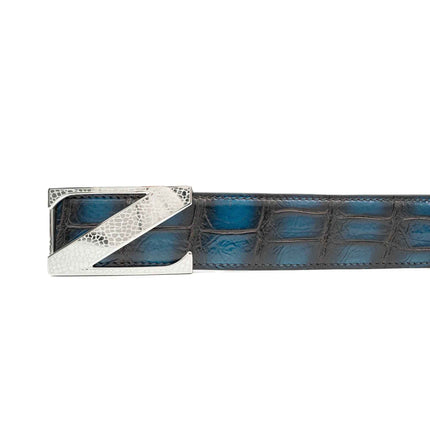 Handcrafted Alligator Leather Belts DVG153