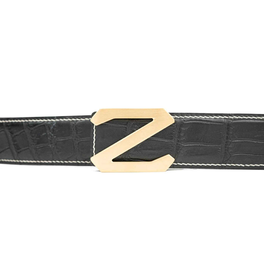 Handcrafted Alligator Leather Belts DVG181