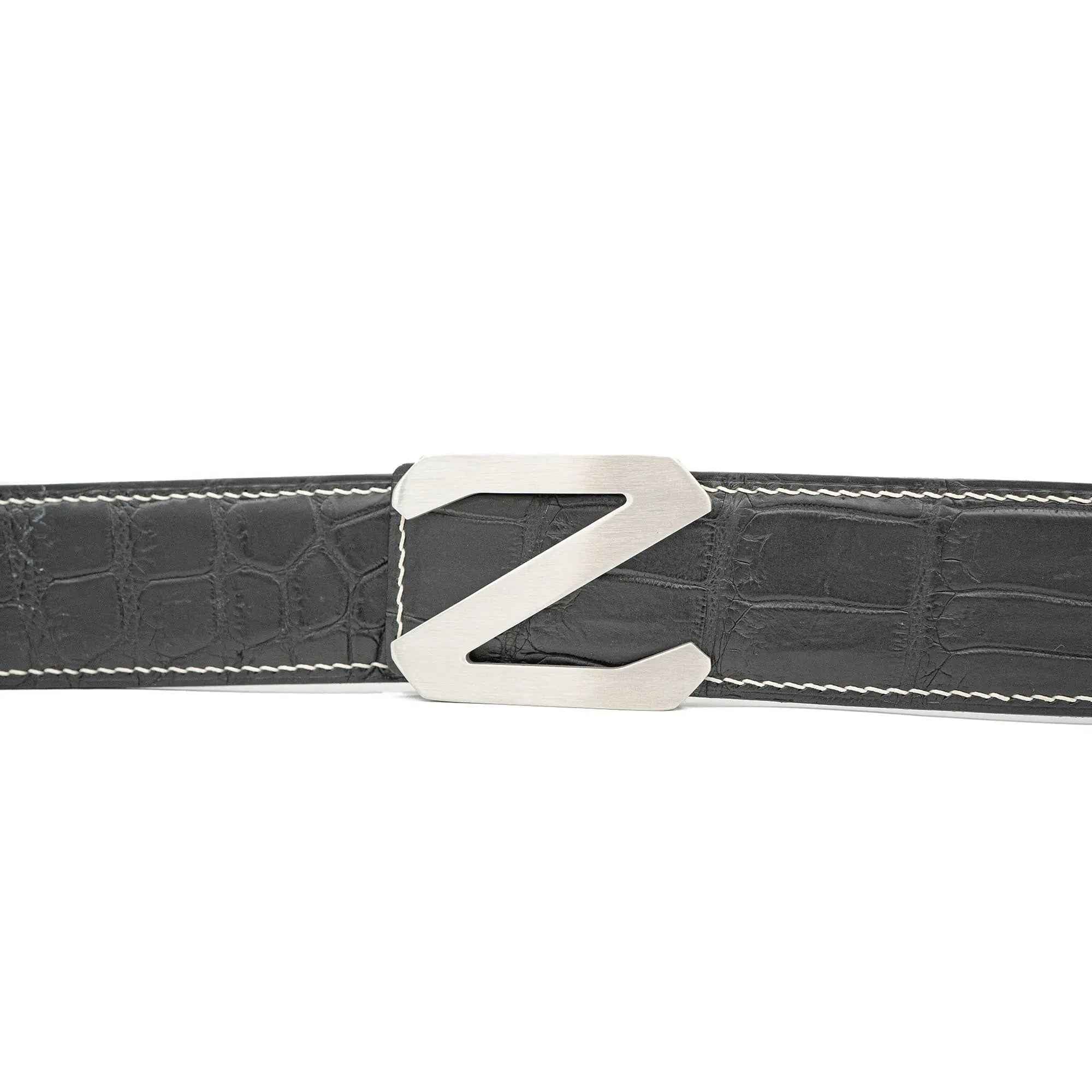 Handcrafted Alligator Leather Belts DVG181