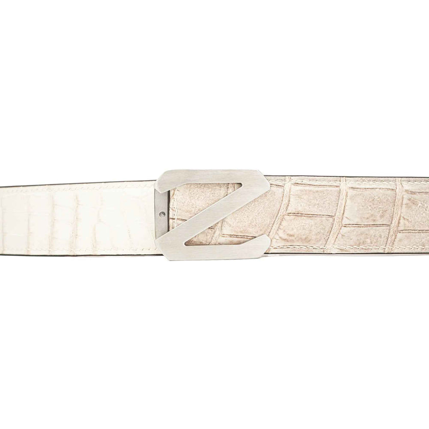 Handcrafted Alligator Leather Belts DVG192