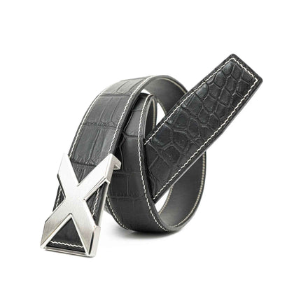 Handcrafted Alligator Leather Belts DVG2121