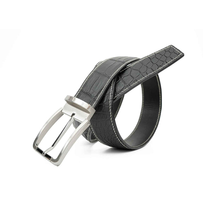 Handcrafted Alligator Leather Belts DVG273