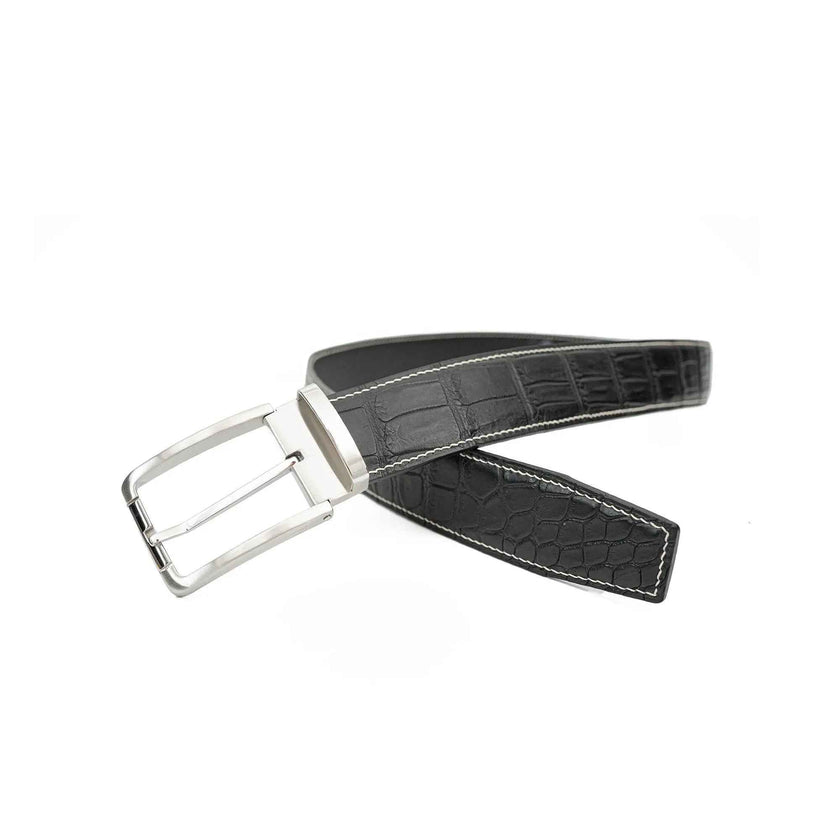 Handcrafted Alligator Leather Belts DVG273