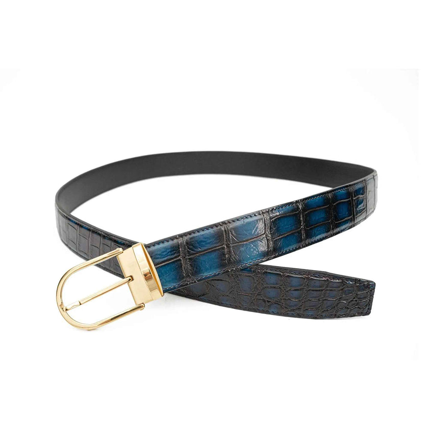 Handcrafted Alligator Leather Belts DVG331